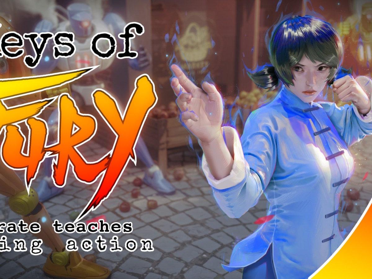 Keys of Fury | Karate Teaches Typing Action
