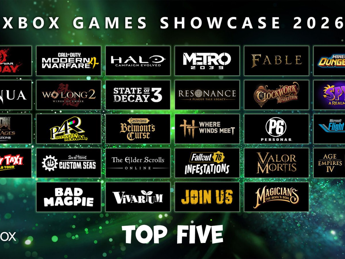 XBOX Games Showcase | 6.7.26 | TOP FIVE