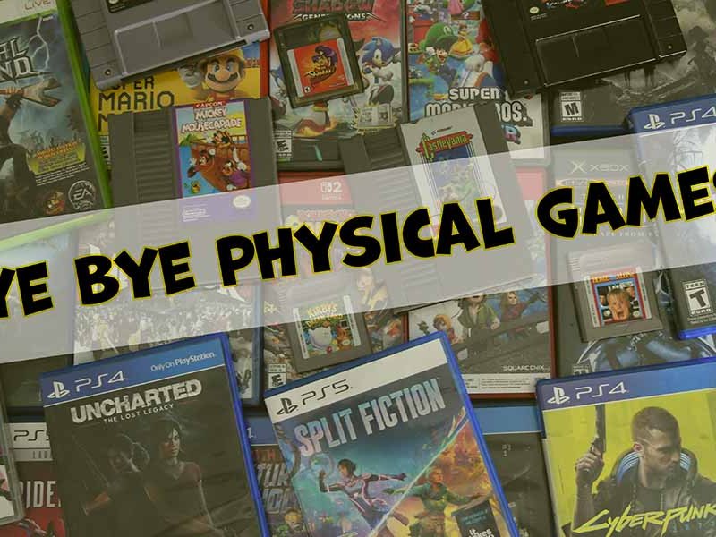 Bye Bye Physical Games?